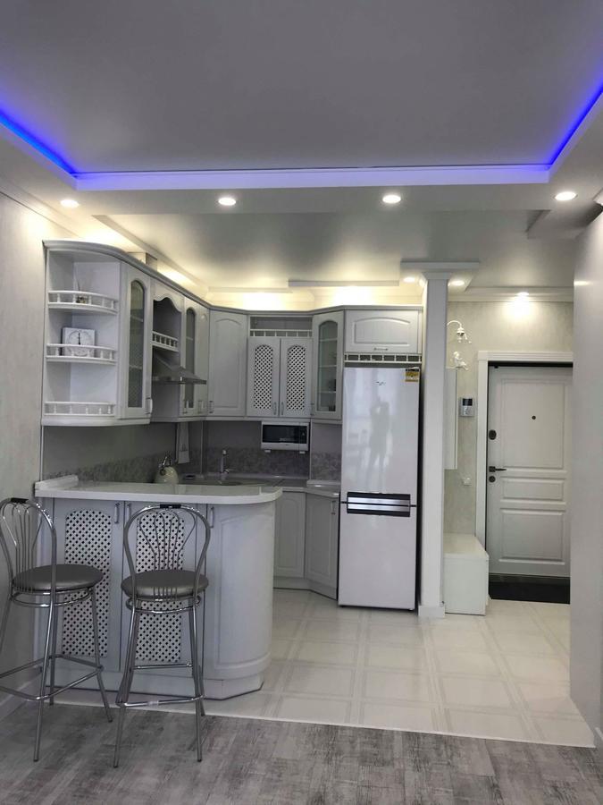 Luxe Apartment On Drahomanova Kiev Exterior foto